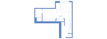 studio floorplan