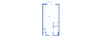 studio floorplan