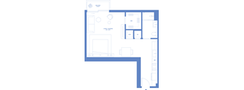 studio floorplan
