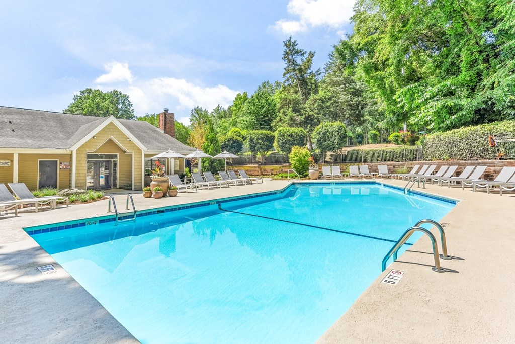 Pool View at Southpark Commons Apartment Homes, Charlotte, NC, 28210