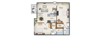 a floor plan