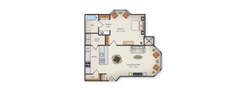 a floor plan