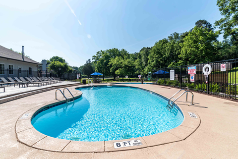 swimming pool with sundeck