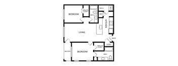 2b 2b 959 sqft