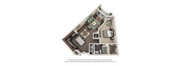 a floor plan for Century Millenia