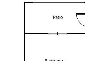 Dahlia Floor Plan 1 Bedroom 1 Bath