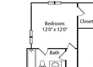 Riverdale Floor Plan 3 Bedroom 2 Bath