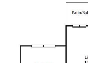 Waterfall Plan 2 Bedroom 2 Bath