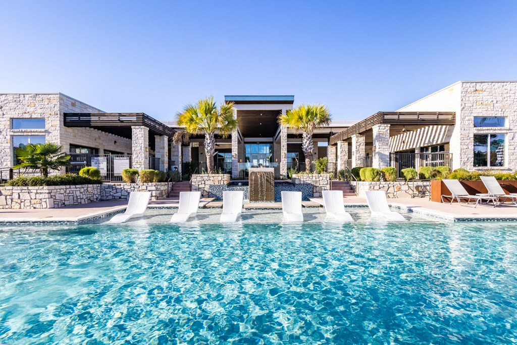 community swimming pool