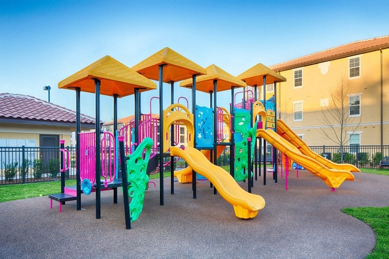 the playground at the preserve at polo towers