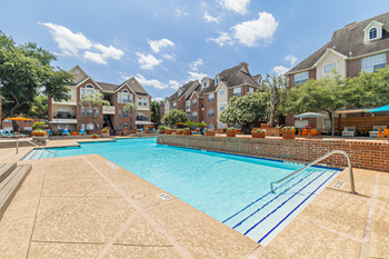swimming pool with sundeck