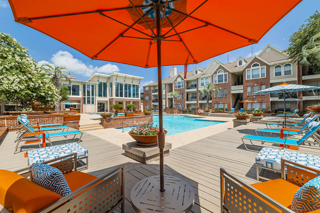 swimming pool with sundeck