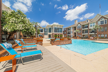 swimming pool with sundeck