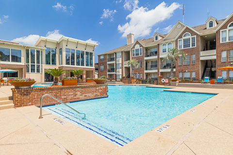 swimming pool with sundeck