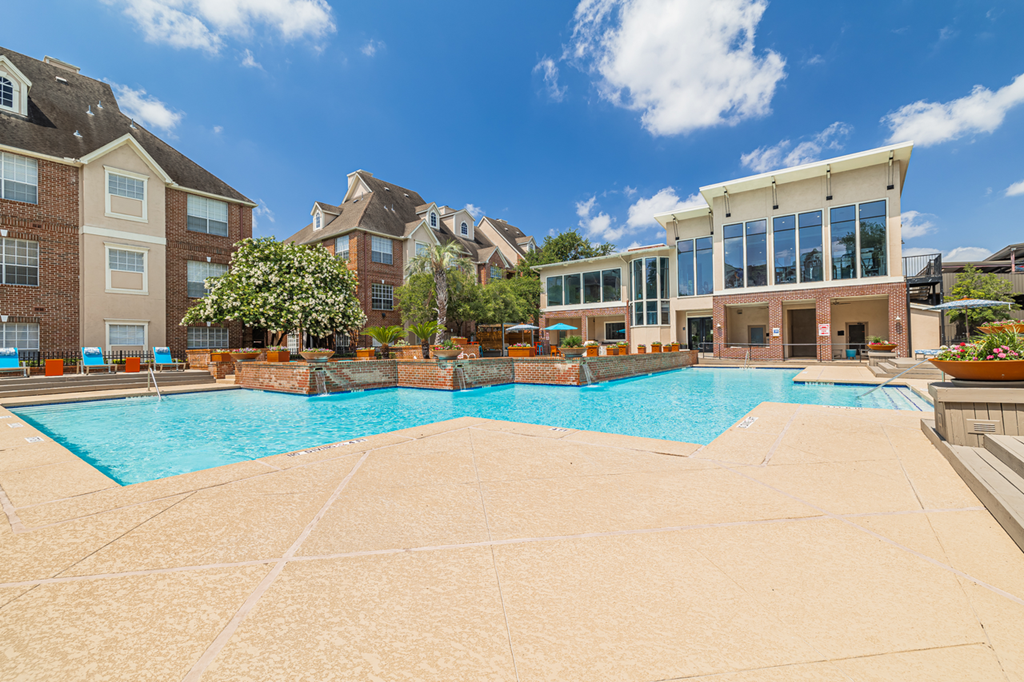swimming pool with sundeck