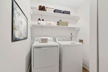 Washer Dryer In Unit at Woodlyn on the Green Apartment Homes, Cary, NC