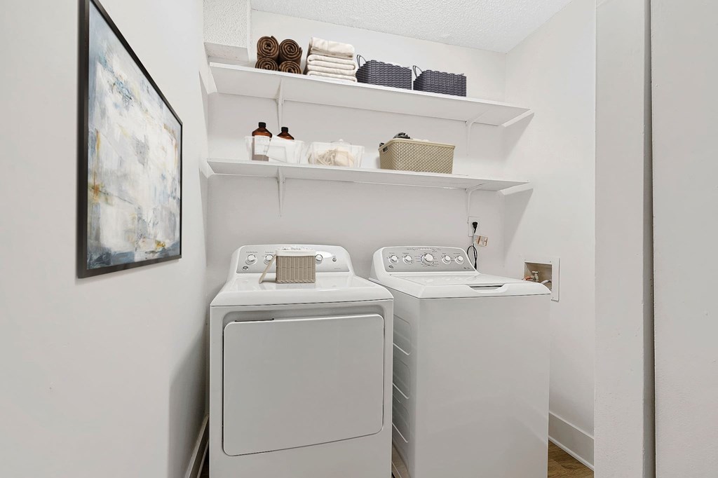 Washer Dryer at Woodlyn on the Green Apartment Homes, Cary, North Carolina