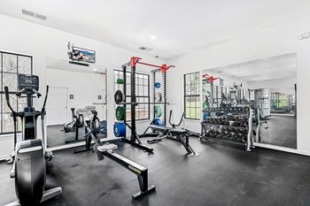Gym at Woodlyn on the Green Apartment Homes, Cary, North Carolina