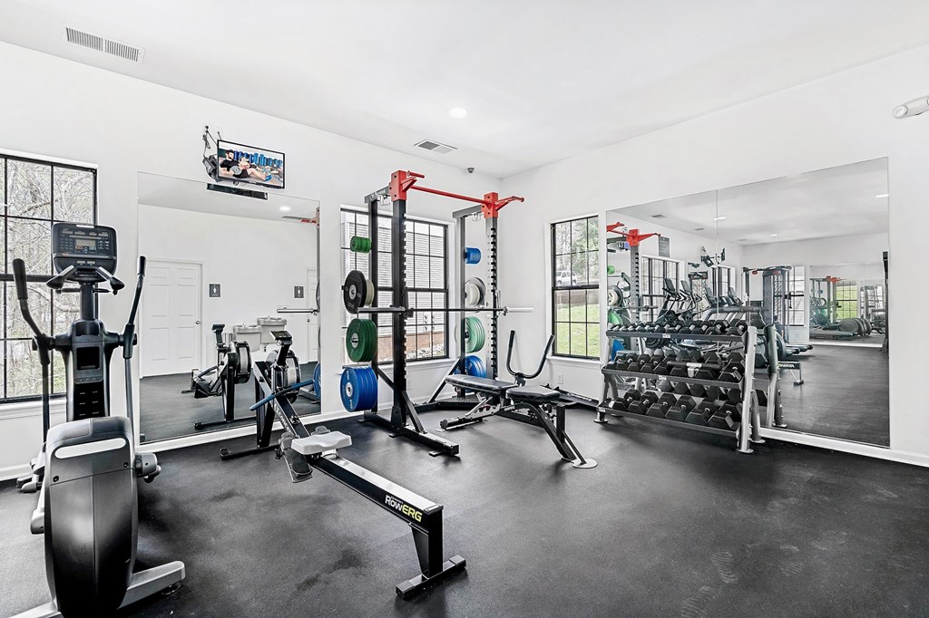 Gym at Woodlyn on the Green Apartment Homes, Cary, NC