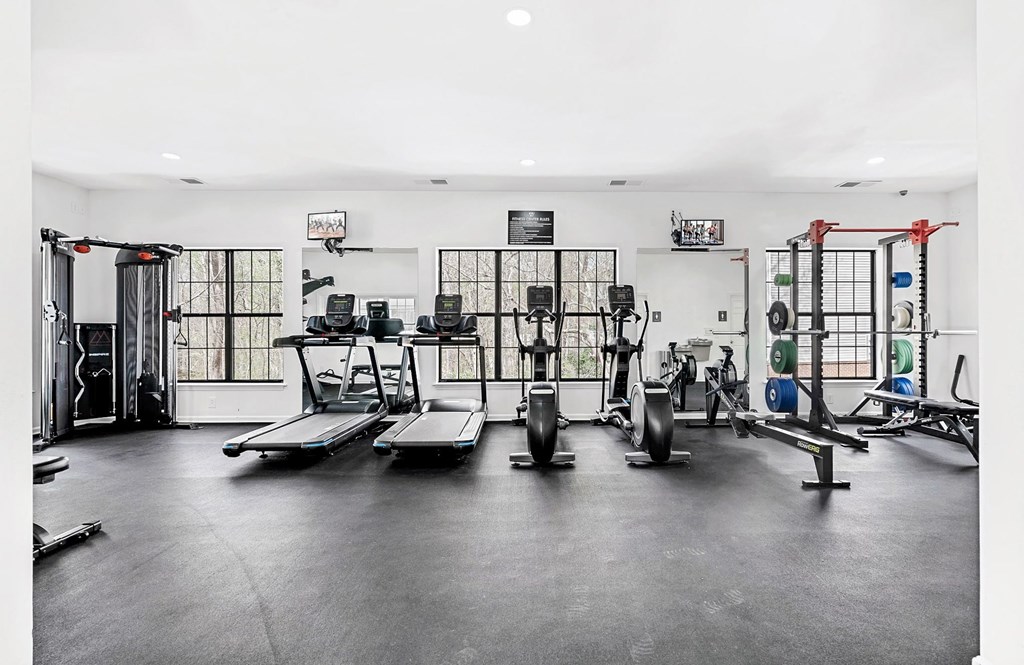 Cardio Equipment's at Woodlyn on the Green Apartment Homes, Cary, North Carolina