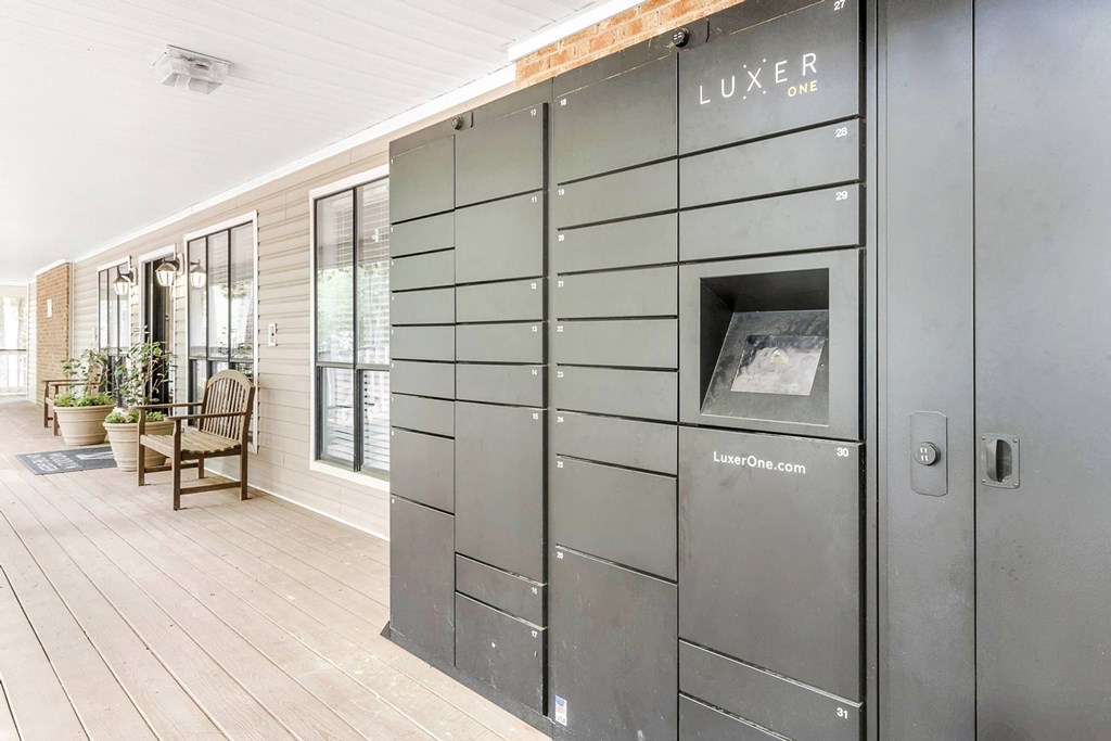 Package Locker at Woodlyn on the Green Apartment Homes, Cary, 27513