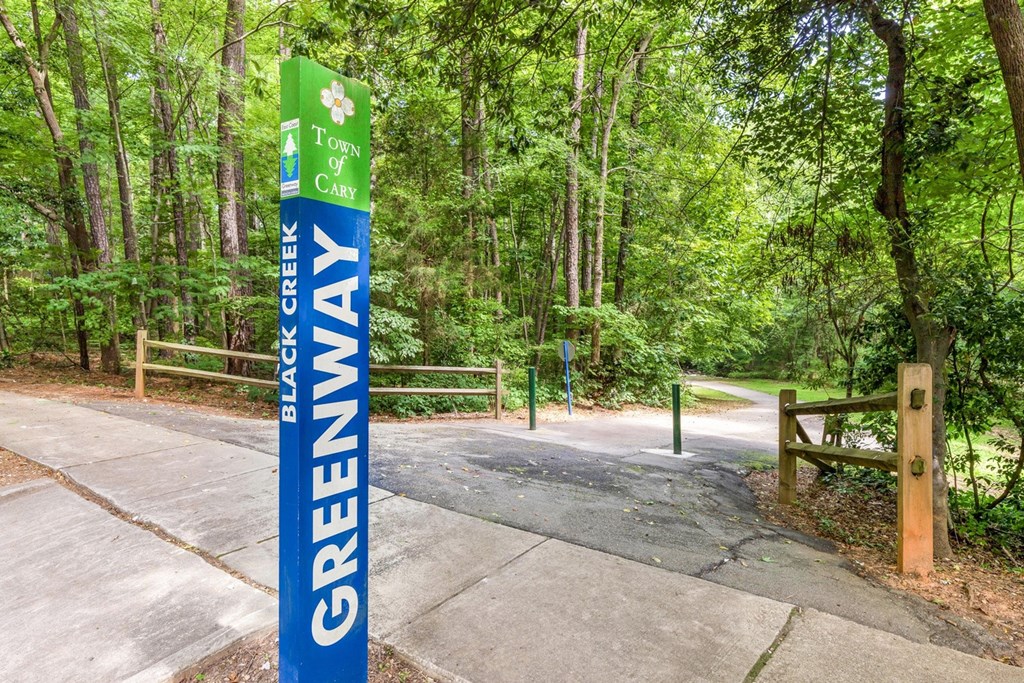 Walking Trail at Woodlyn on the Green Apartment Homes, Cary, 27513