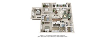 3 bedroom floorplan