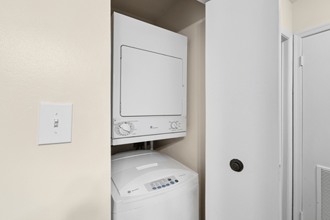 stackable washer and dryer