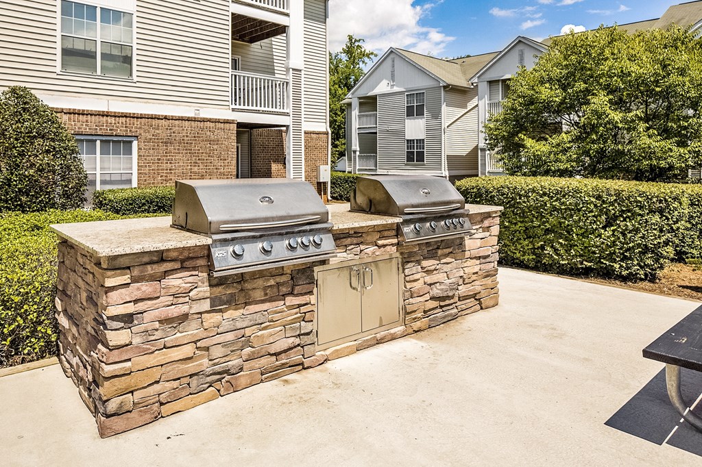 Grill Stations at The Grayson Apartment Homes, Charlotte, NC, 28262