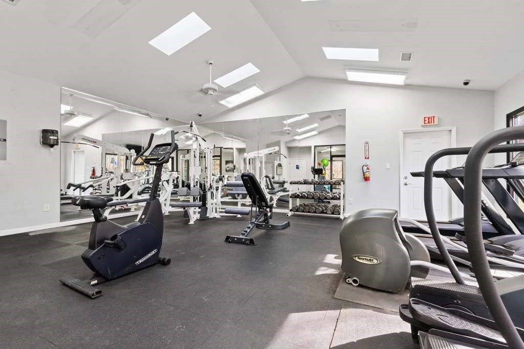 Gym at Woodland Park Apartment Homes, Greensboro, 27455