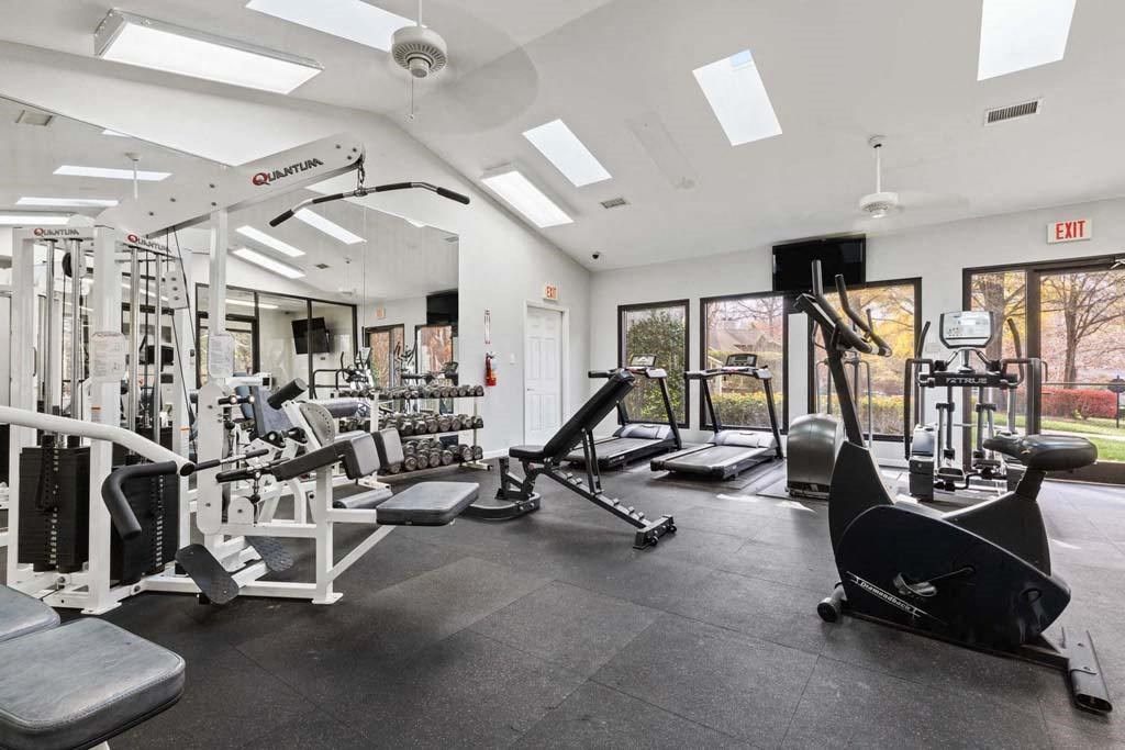 Fitness Center at Woodland Park Apartment Homes, Greensboro, NC