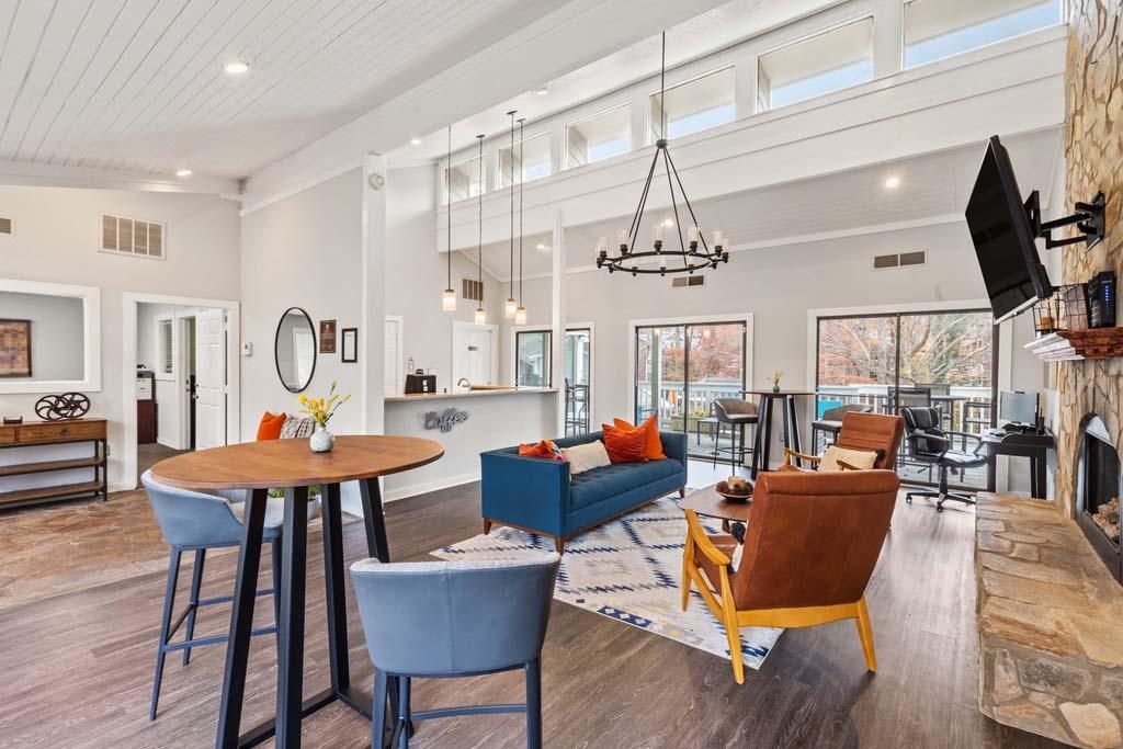 Community Clubhouse at Woodland Park Apartment Homes, Greensboro