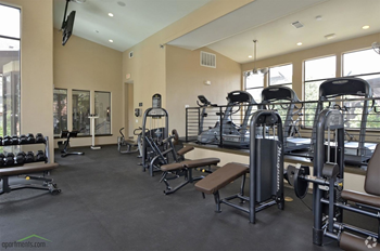 fitness center equipment