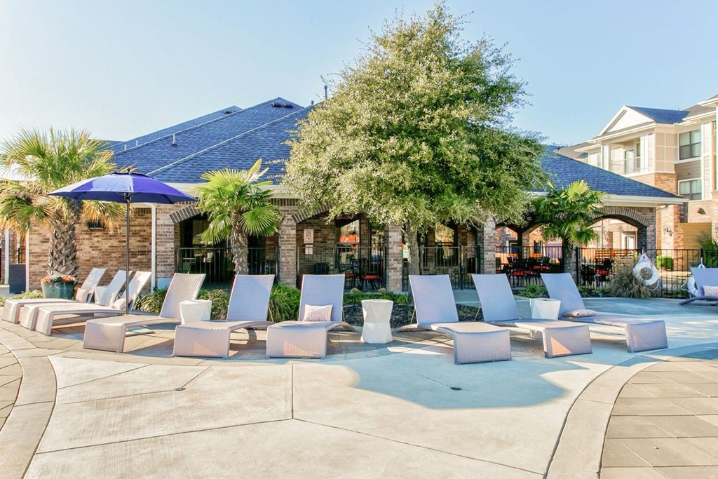 lounge seats on sundeck