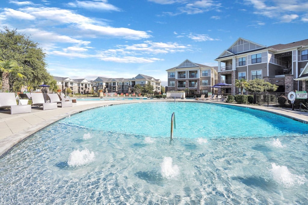 swimming pool with sundeck