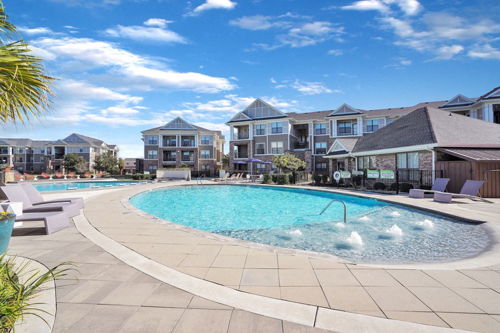 swimming pool with sundeck