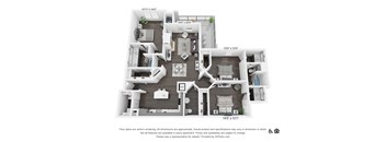 C1 Floor Plan at 3500 Westlake Apartments,   Greystar Real Estate, Texas