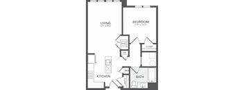 a blueprint of a floor plan of a house