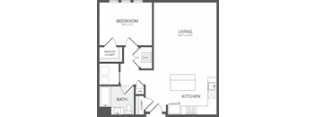 a blueprint of a floor plan of a house