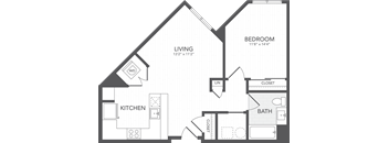 a blueprint of a floor plan of a house