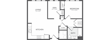 a blueprint of a floor plan of a house