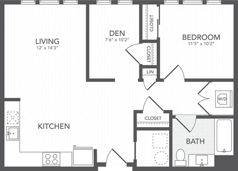 a blueprint of a floor plan of a house