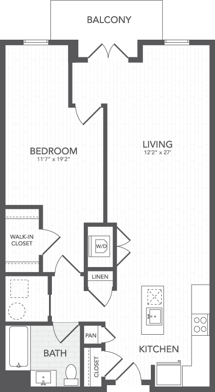 a blueprint of a floor plan of a house