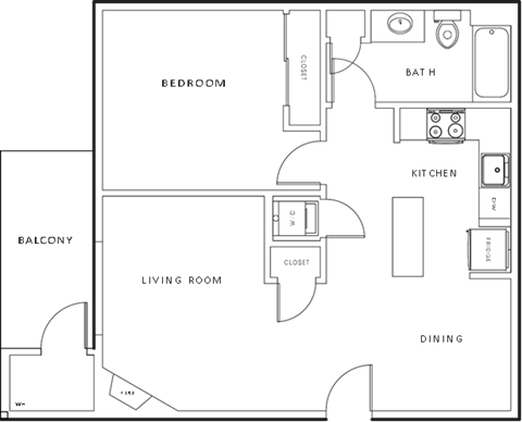 B Floor plan