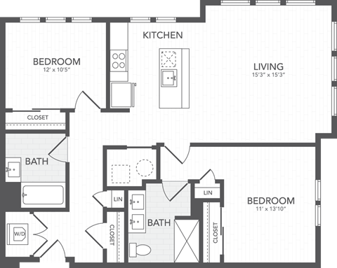 a blueprint of a floor plan of a house