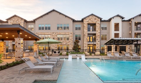 take a dip in our resort style swimming pool