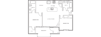 E Floor plan