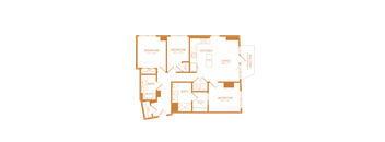 3 bed 2 bath 1176 sf