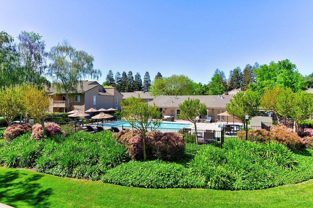 Lush Green Outdoor Spaces at The Seasons Apartments, San Ramon