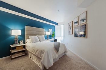 7950 West Sunset Los Angeles, CA One Bedroom Model Bedroom 7950 West Sunset Los Angeles, CA One Bedroom Model Bedroom - Photo Gallery 5